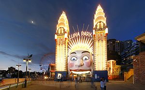 VIAJE A SYDNEY!! Parque de atracciones Luna Parck